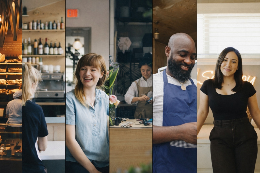 Diverse business owners who have been funded